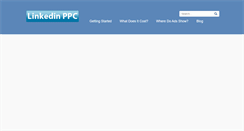 Desktop Screenshot of linkedinppc.com